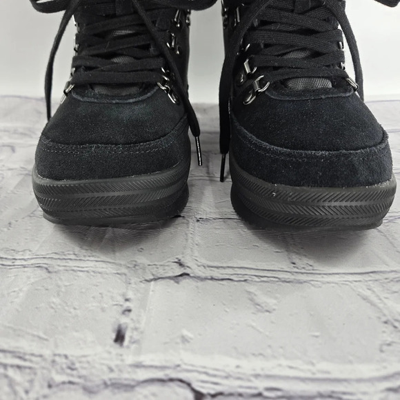 These Boots Were Made For Walk Keds Midland Lace-up Wedge Boots Hiking Size 6.5 - Picture 4 of 16